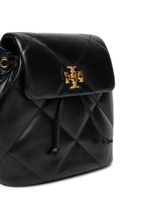 Tory Burch Plecak Kira Diamond 170485 Czarny. Kolor: czarny. Materiał: skóra