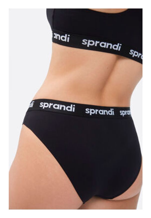 Sprandi Dół od bikini SP22-KOS001B Czarny. Kolor: czarny. Materiał: syntetyk