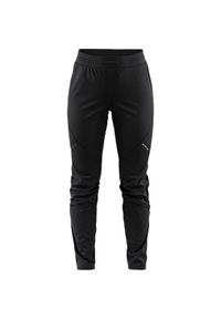 Spodnie treningowe męskie Craft Glide. Kolor: czarny. Materiał: dresówka. Sezon: lato. Sport: turystyka piesza #1