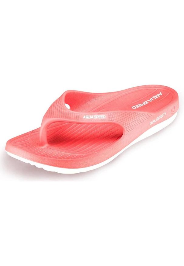 Klapki basenowe japonki Aqua Speed Alcano. Kolor: pomarańczowy. Styl: sportowy