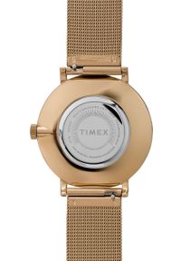 Timex zegarek TW2U67100 Celestial Opulence. Kolor: złoty. Materiał: materiał