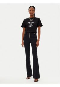 MET T-Shirt M10 261TS Czarny Regular Fit. Kolor: czarny. Materiał: bawełna #5