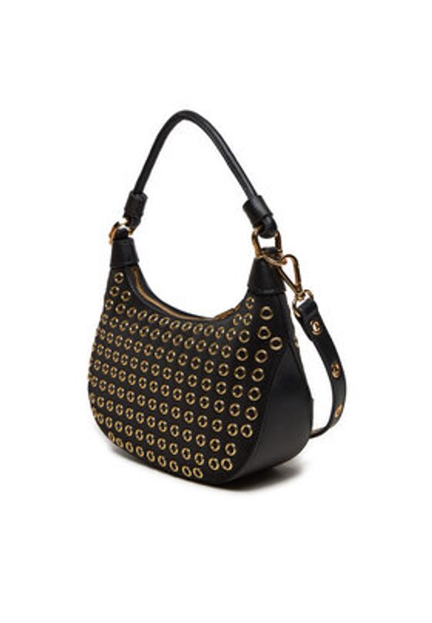 Love Moschino - LOVE MOSCHINO Torebka JC4058PP1LLH100A Czarny. Kolor: czarny. Materiał: skórzane