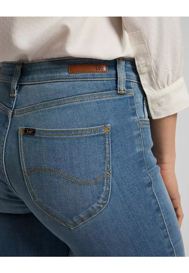 Lee - LEE MARION STRAIGHT DAMSKIE SPODNIE JEANSOWE LIGHT USED L301SIVF 112105911