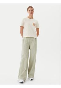 Quiksilver T-Shirt EQWZT03181 Beżowy Relaxed Fit. Kolor: beżowy. Materiał: bawełna #5