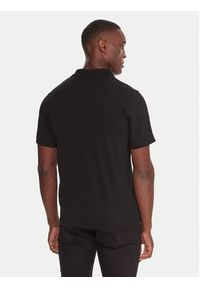 Karl Lagerfeld - KARL LAGERFELD Polo 745022 554235 Czarny Regular Fit. Typ kołnierza: polo. Kolor: czarny. Materiał: bawełna #4