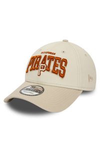 New Era Czapka z daszkiem White Crown 940 Pirates 60435041 Beżowy. Kolor: beżowy. Materiał: materiał