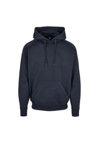 Urban Classics - Męska Bluza Z Kapturem. Typ kołnierza: kaptur. Kolor: niebieski #1
