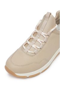 Remonte Sneakersy D1S00-60 Beżowy. Kolor: beżowy. Materiał: skóra #5