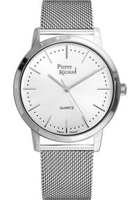 Zegarek Pierre Ricaud Zegarek męski Pierre Ricaud P91091.5113Q srebrny. Kolor: srebrny #1