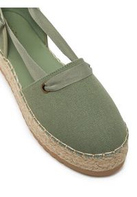 DeeZee Espadryle ZYLS093 Zielony. Kolor: zielony. Materiał: materiał