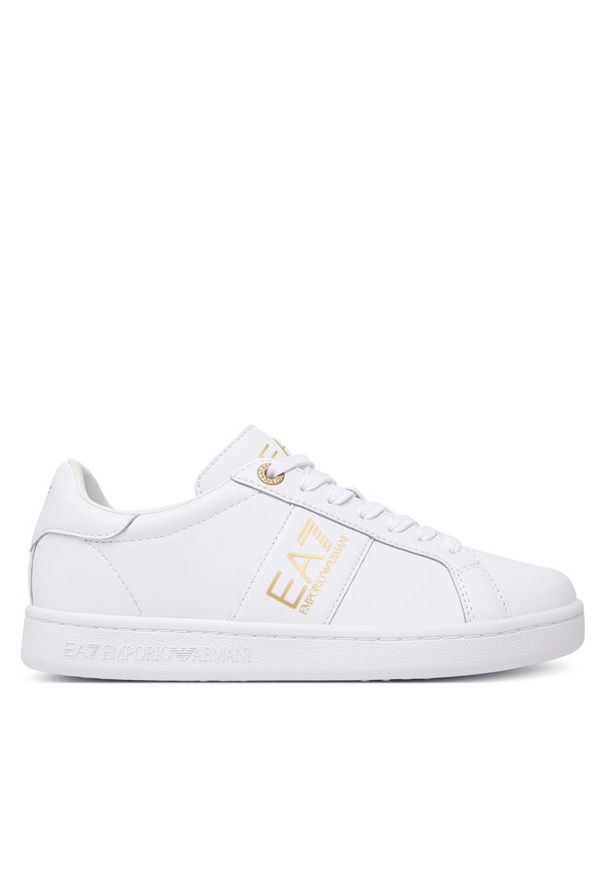Sneakersy EA7 Emporio Armani. Kolor: biały