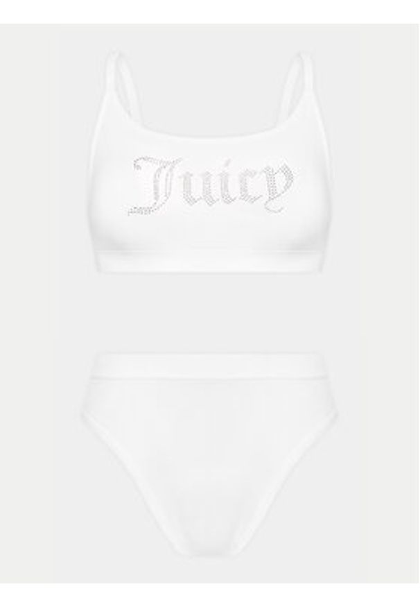 Juicy Couture Komplet bielizny JCLU2320 Biały. Kolor: biały. Materiał: syntetyk