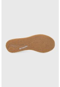 columbia - Columbia Buty Summertide kolor biały na płaskim obcasie. Nosek buta: okrągły. Zapięcie: sznurówki. Kolor: biały. Materiał: guma. Obcas: na obcasie, na płaskiej podeszwie. Wysokość obcasa: niski #2