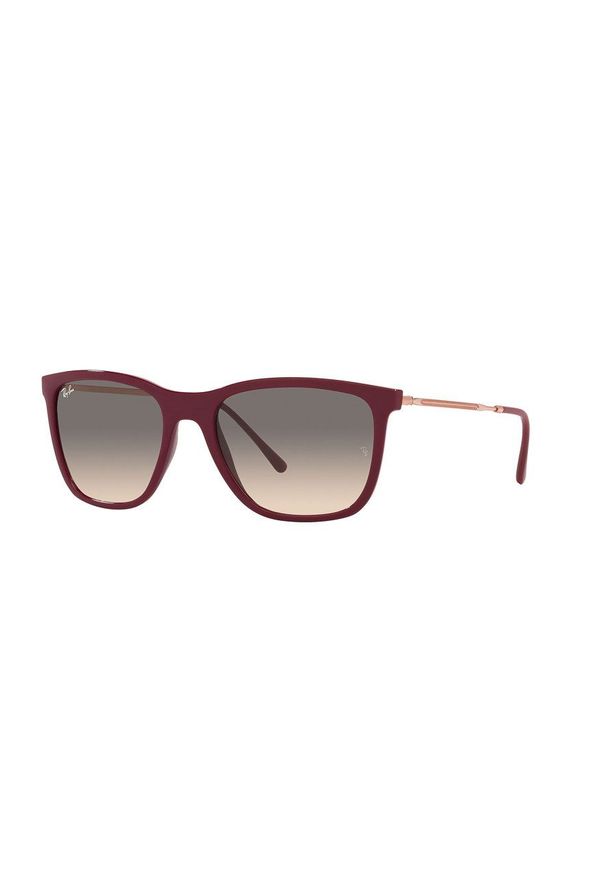 Ray-Ban - Okulary przeciwsłoneczne 0RB4344. Kolor: czerwony