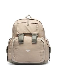 Adidas - adidas Plecak Backpack KQ6369 Beżowy. Kolor: beżowy. Materiał: materiał #1