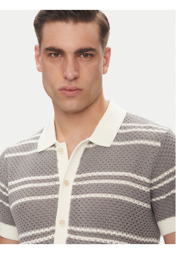 Baldessarini Koszula B4 50037.5275 Szary Regular Fit. Kolor: szary. Materiał: bawełna