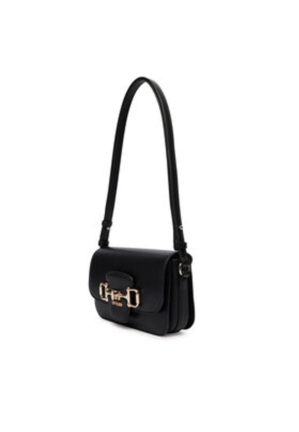 Guess Torebka Janie HWVG99 10210 Czarny. Kolor: czarny. Materiał: skórzane