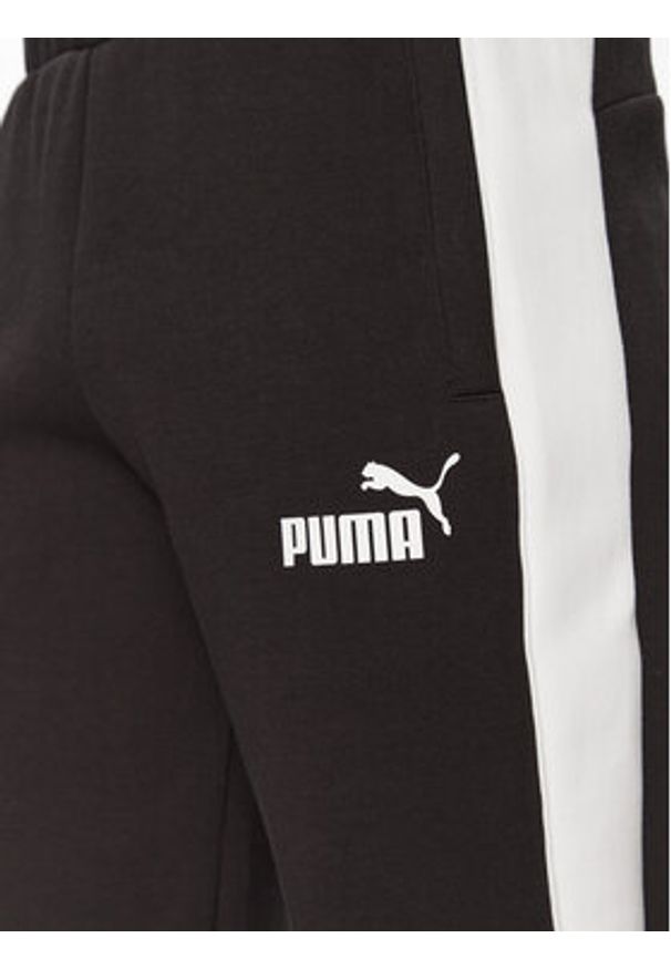 Puma Spodnie dresowe BMW MMS MT7+ 624140 Czarny Regular Fit. Kolor: czarny. Materiał: bawełna