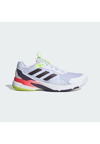 Adidas - Buty halowe Crazyflight 6. Kolor: czerwony, biały, wielokolorowy. Sport: siatkówka