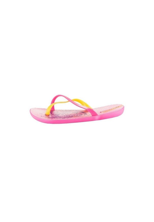 AQUA-SPORT - Japonki basenowe damskie aqua-sport butterfly. Kolor: różowy. Styl: sportowy