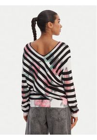 Desigual Sweter 26SWJF01 Kolorowy Regular Fit. Materiał: syntetyk. Wzór: kolorowy #3