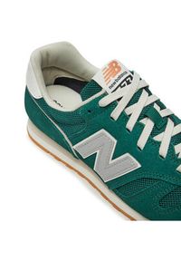 New Balance Sneakersy ML373SG2 Zielony. Kolor: zielony. Materiał: zamsz, skóra. Model: New Balance 373