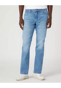 Wrangler - WRANGLER GREENSBORO MĘSKIE SPODNIE JEANSOWE JEANSY BLUE BILL W15QEH40O