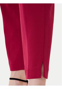 DKNY Chinosy P9RK6AWP Bordowy Slim Fit. Kolor: czerwony. Materiał: syntetyk #5