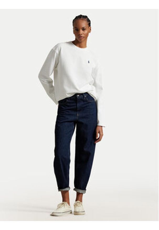 Polo Ralph Lauren Bluzka 211967105001 Biały Straight Fit. Typ kołnierza: polo. Kolor: biały. Materiał: bawełna