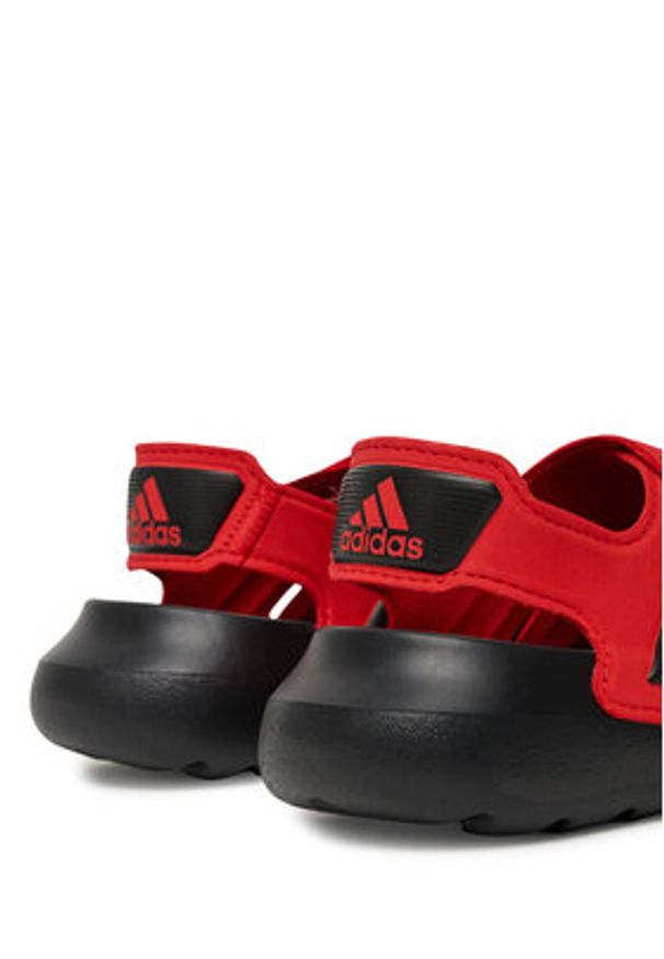Adidas - adidas Sandały Altaswim 2.0 JI3061 Czerwony. Kolor: czerwony. Materiał: syntetyk