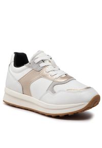 Geox Sneakersy D Runntix B D25RRB 085FU C1000 Biały. Kolor: biały. Materiał: materiał