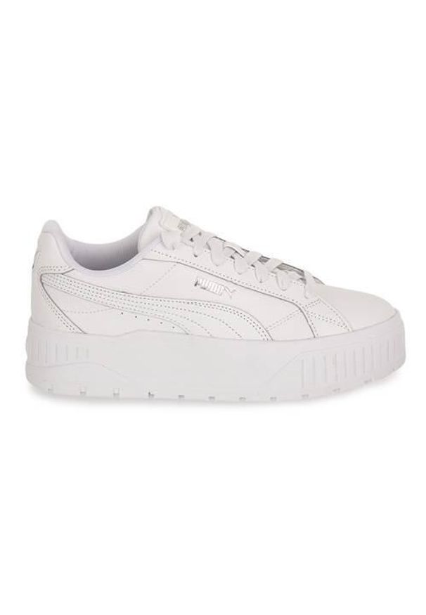 Buty do chodzenia damskie Puma 01 Karmen Ii Hr. Kolor: biały. Materiał: materiał, syntetyk. Szerokość cholewki: normalna. Sport: turystyka piesza