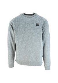 Bluza sportowa męska Under Armour Rival Fleece Crew. Kolor: szary, wielokolorowy. Sport: fitness #1