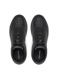 Calvin Klein Sneakersy Low Top Lace Up Lth HM0HM01790 Czarny. Kolor: czarny. Materiał: skóra #5