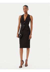 Rinascimento Sukienka koktajlowa CFC0019846002 Czarny Regular Fit. Kolor: czarny. Materiał: syntetyk. Styl: wizytowy #4