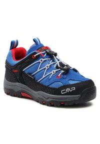 Trekkingi CMP Kids Rigel Low Trekking Shoe Wp 3Q54554 Cobalto/Stone/Fire 04NG. Kolor: niebieski. Materiał: materiał