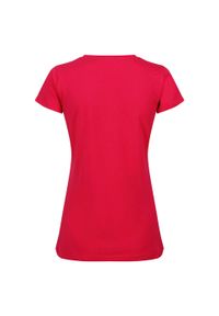 Regatta - T-shirt Damski Carlie. Kolor: różowy. Sport: turystyka piesza #2