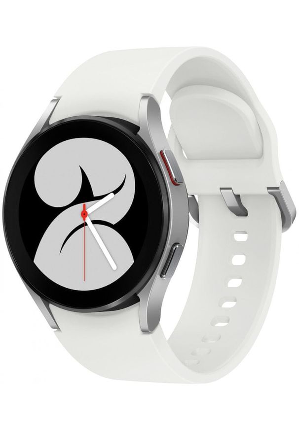 SAMSUNG - Samsung smartwatch Galaxy Watch4 40mm Silver. Rodzaj zegarka: smartwatch. Kolor: srebrny. Styl: militarny