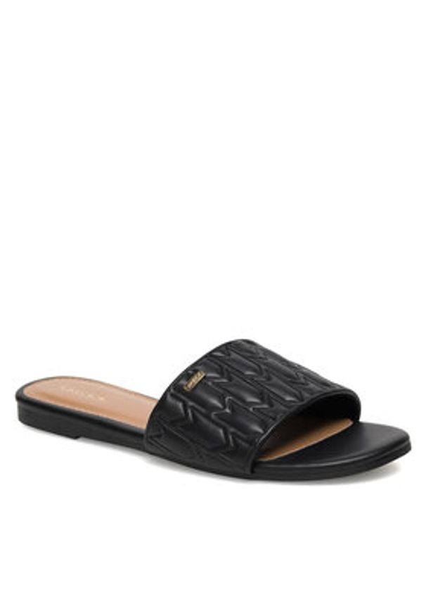 MEXX Klapki WYL141123-01 Czarny. Kolor: czarny. Materiał: syntetyk