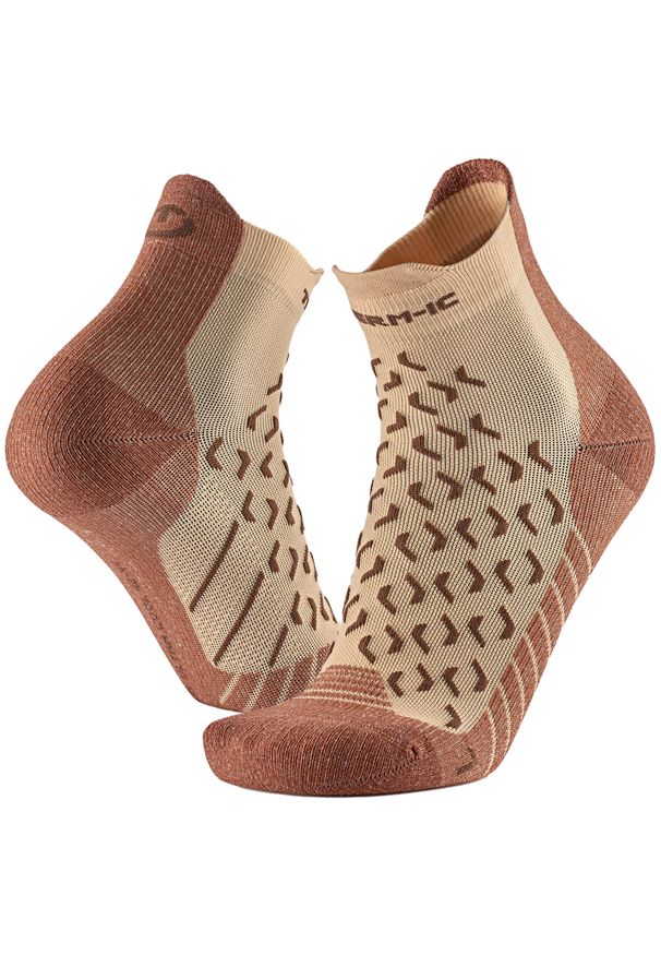 Skarpety trekkingowe doroslych Therm-ic Outdoor UltraCool Ankle wysokosc kostki. Kolor: wielokolorowy, beżowy, brązowy. Sport: outdoor