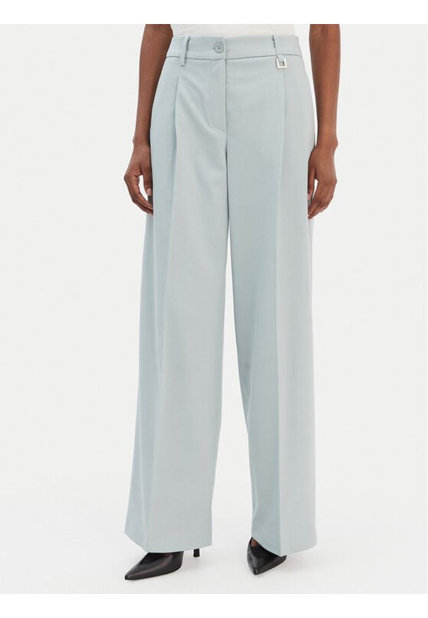 JOOP! Spodnie materiałowe Perle 30100443 Zielony Regular Fit. Kolor: zielony. Materiał: syntetyk