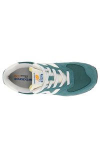 Buty dziecięce New Balance GC574VPG – zielone. Okazja: na uczelnię, na co dzień. Kolor: zielony. Materiał: skóra. Szerokość cholewki: normalna. Model: New Balance 574. Sport: turystyka piesza #2