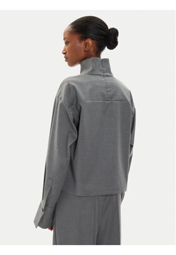 2NDDAY Golf Francisca 2244126169 Szary Relaxed Fit. Typ kołnierza: golf. Kolor: szary. Materiał: lyocell