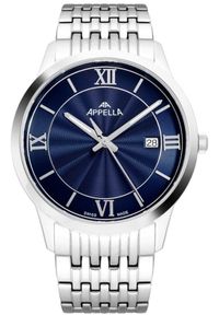 Acappella - Zegarek męski Appella L12005.5165Q srebrny. Kolor: srebrny #1