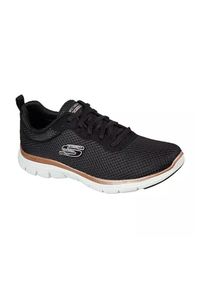 skechers - Buty do chodzenia damskie Skechers Flex Appeal 40. Zapięcie: sznurówki. Kolor: wielokolorowy, różowy, czarny. Materiał: guma, materiał, tkanina, syntetyk. Szerokość cholewki: normalna. Sport: turystyka piesza