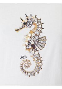 Liu Jo T-Shirt WA6237 JS923 Biały Regular Fit. Kolor: biały. Materiał: bawełna #4