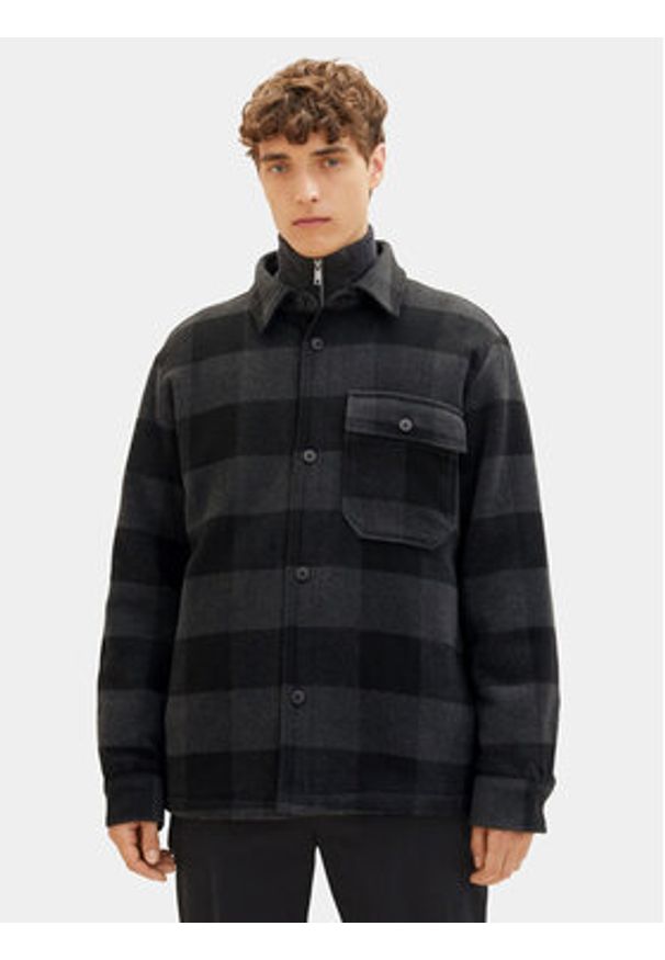 Tom Tailor Denim Kurtka przejściowa 1038860 Czarny Regular Fit. Kolor: czarny. Materiał: syntetyk
