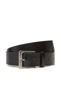 Calvin Klein Pasek Męski Classic Buckle 35Mm LV04G7027G Czarny. Kolor: czarny. Materiał: skóra