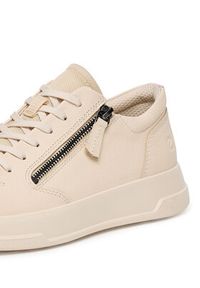 ecco - ECCO Sneakersy 22381361378 Brązowy. Kolor: brązowy. Materiał: zamsz, skóra